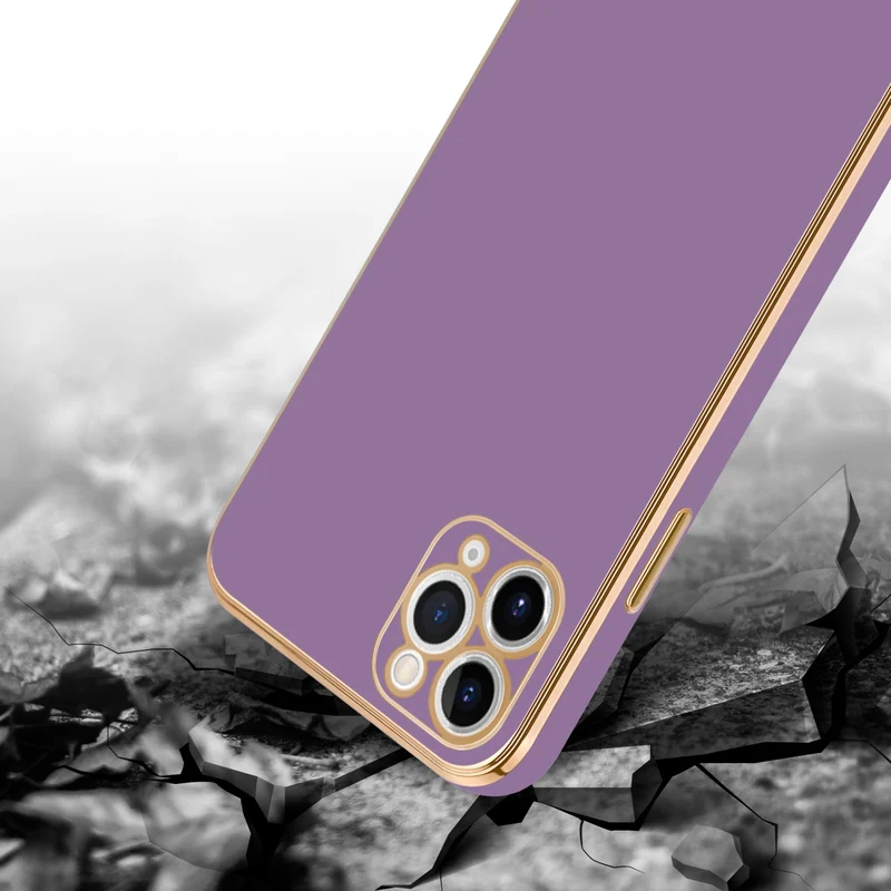 Cadorabo Hülle kompatibel mit Apple iPhone 12 PRO MAX TPU Silikon Case Cover