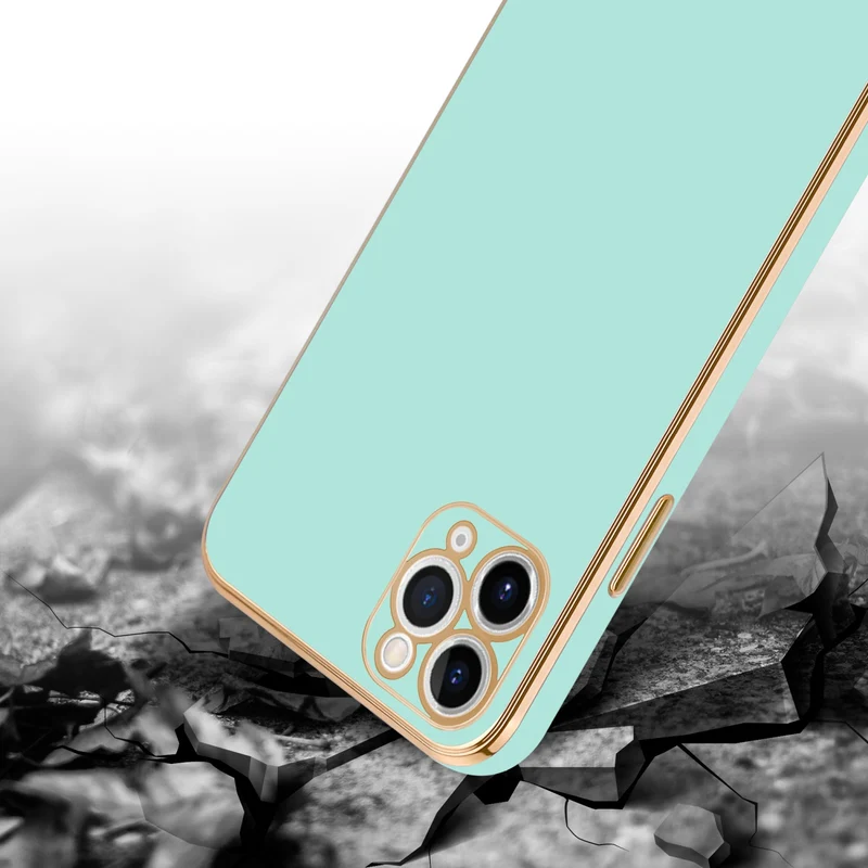 Cadorabo Hülle kompatibel mit Apple iPhone 12 PRO MAX TPU Silikon Case Cover