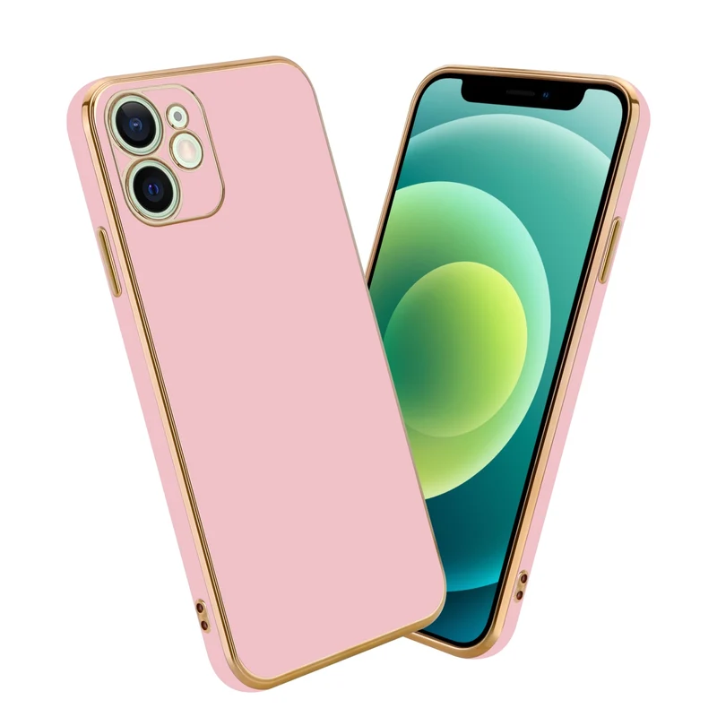 Cadorabo Hülle kompatibel mit Apple iPhone 12 TPU Silikon Case Cover