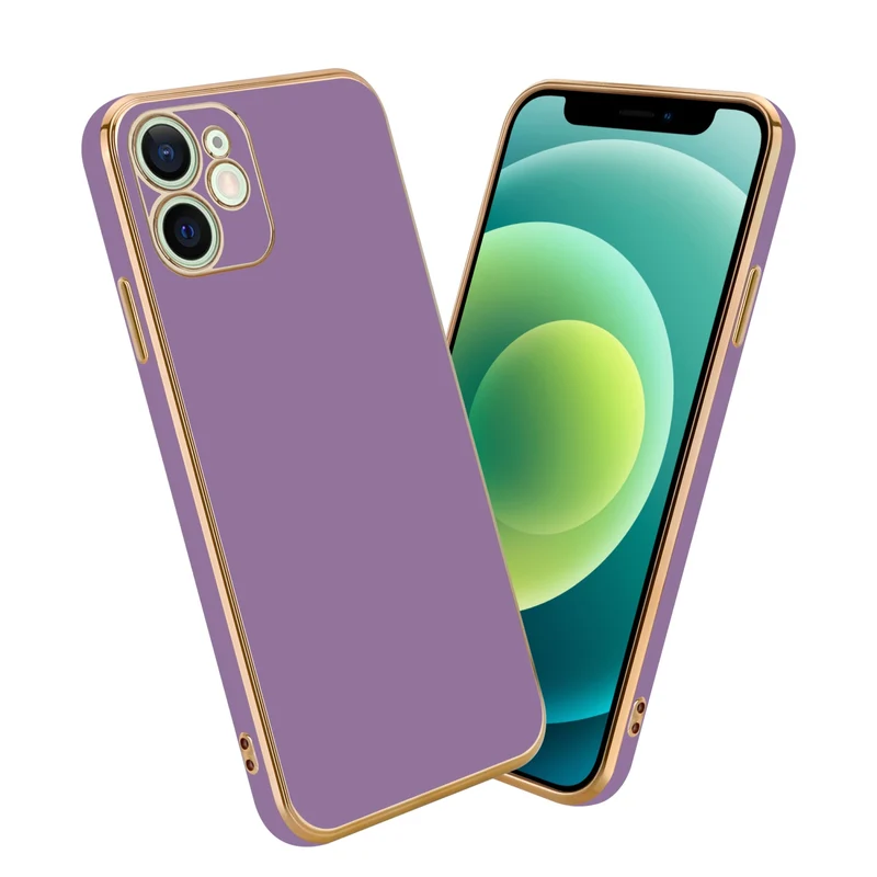 Cadorabo Hülle kompatibel mit Apple iPhone 12 TPU Silikon Case Cover