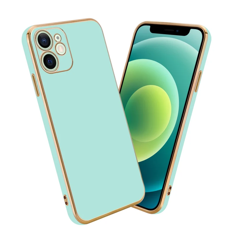 Cadorabo Hülle kompatibel mit Apple iPhone 12 TPU Silikon Case Cover
