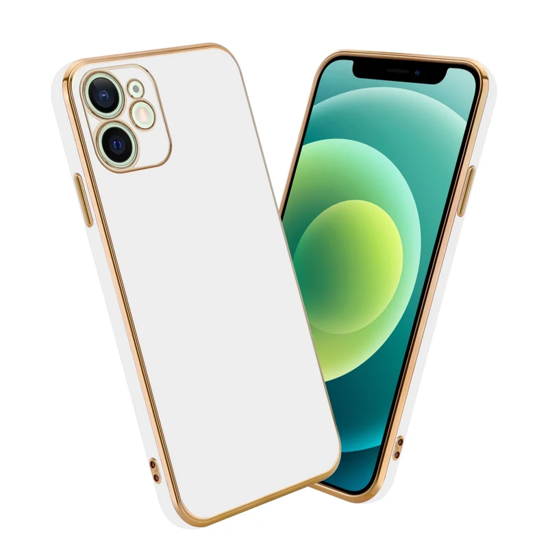 Cadorabo Hülle kompatibel mit Apple iPhone 12 TPU Silikon Case Cover