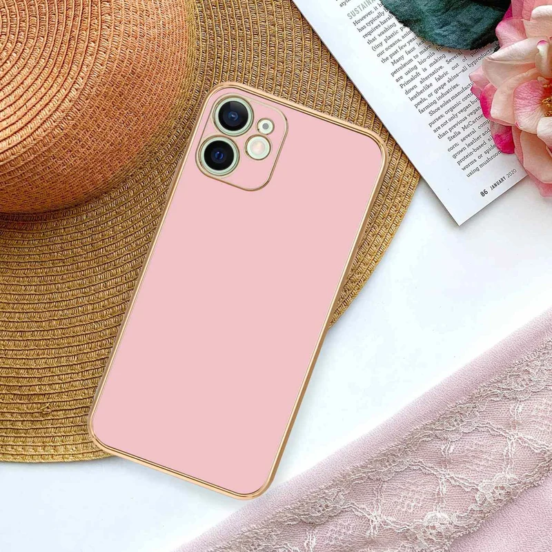 Cadorabo Hülle kompatibel mit Apple iPhone 12 TPU Silikon Case Cover