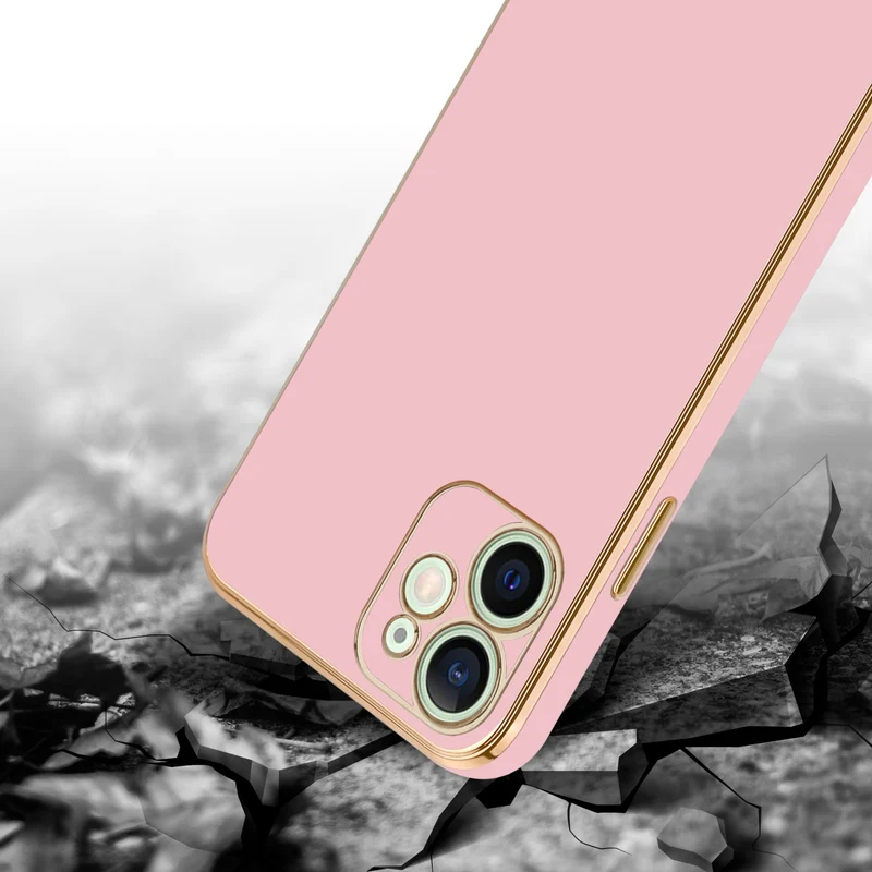 Cadorabo Hülle kompatibel mit Apple iPhone 12 TPU Silikon Case Cover
