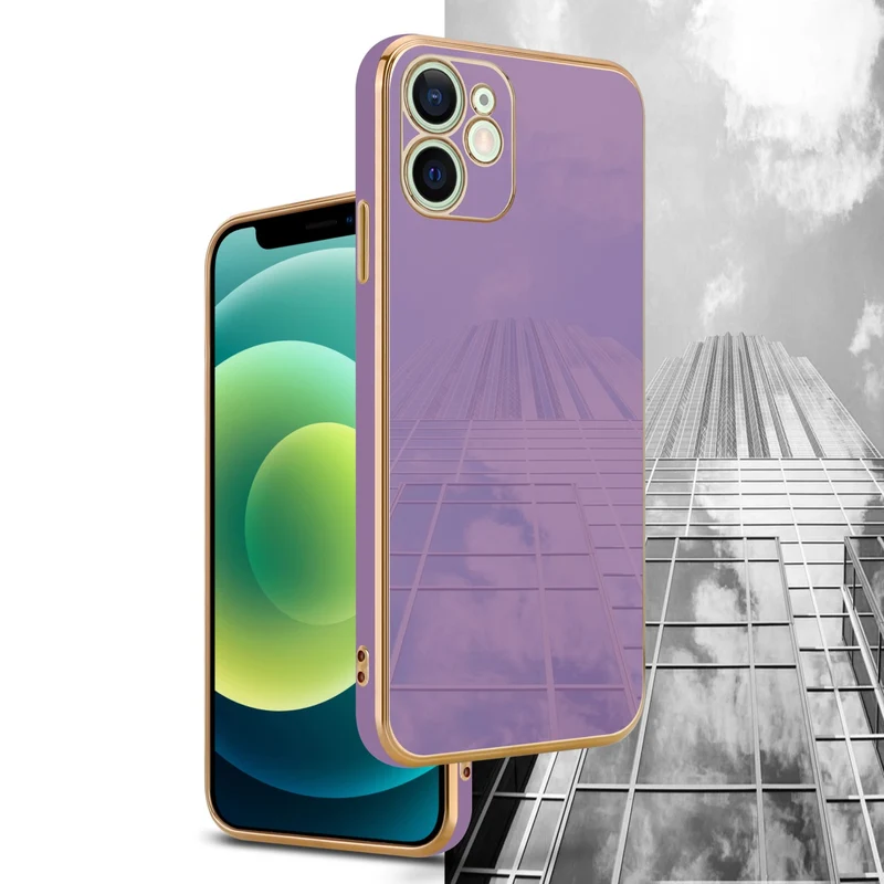 Cadorabo Hülle kompatibel mit Apple iPhone 12 TPU Silikon Case Cover