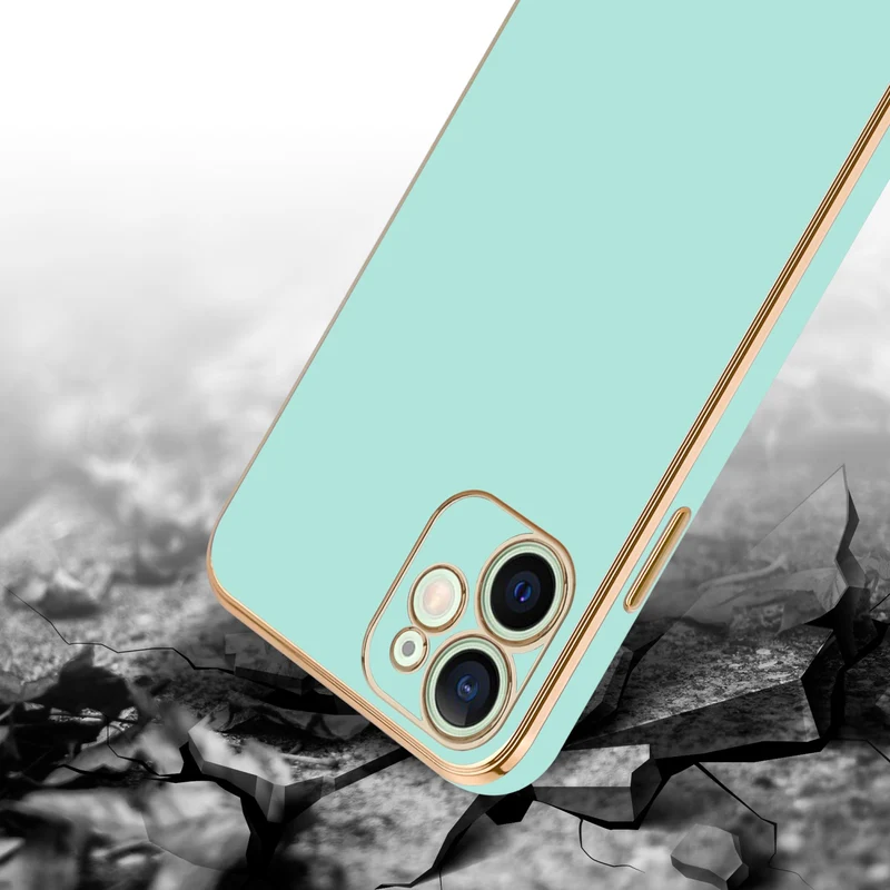 Cadorabo Hülle kompatibel mit Apple iPhone 12 TPU Silikon Case Cover