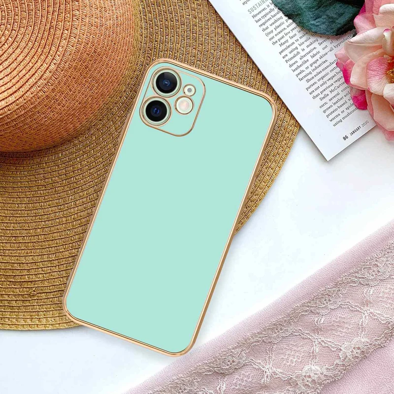 Cadorabo Hülle kompatibel mit Apple iPhone 12 TPU Silikon Case Cover