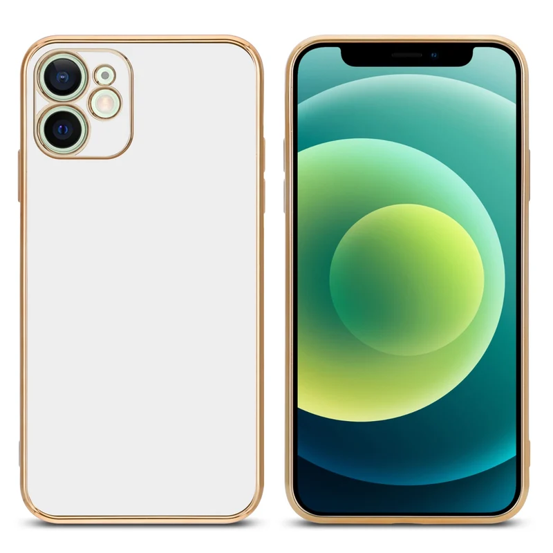Cadorabo Hülle kompatibel mit Apple iPhone 12 TPU Silikon Case Cover