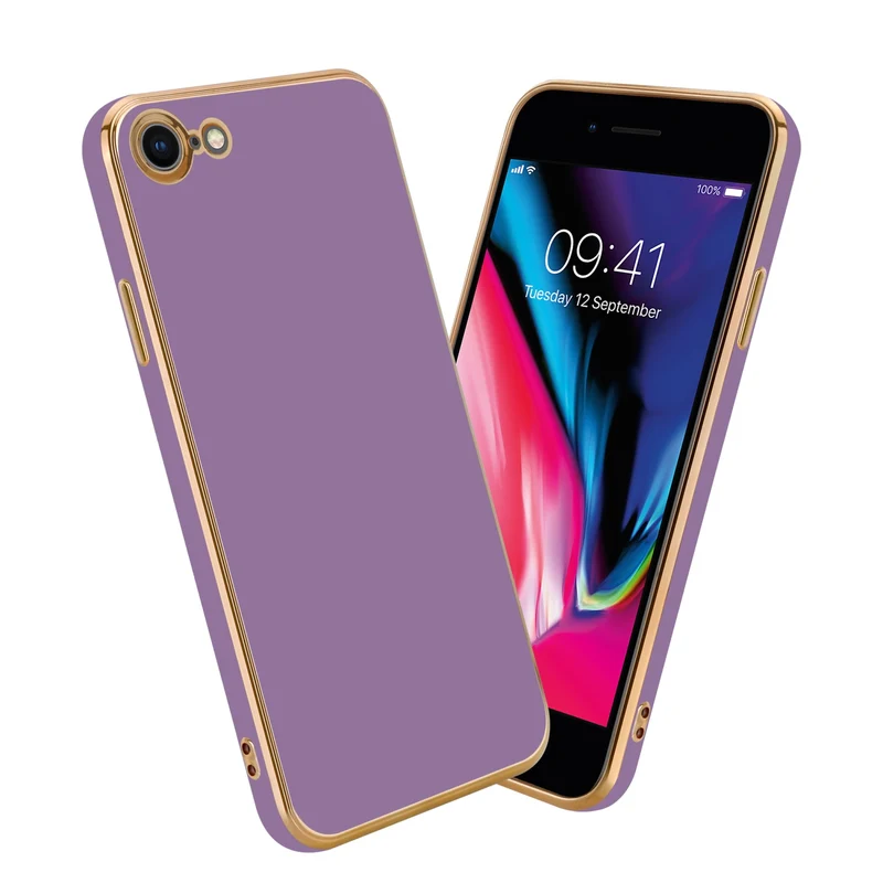 Cadorabo Hülle kompatibel mit Apple iPhone 7 / 7S / 8 / SE 2020 TPU Silikon Case Cover