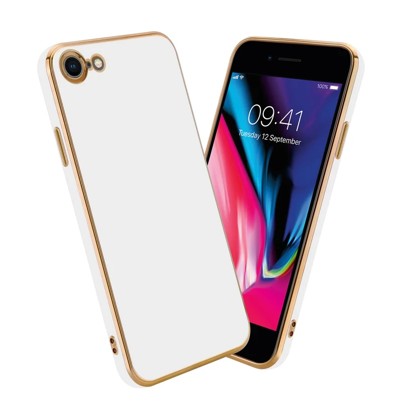 Cadorabo Hülle kompatibel mit Apple iPhone 7 / 7S / 8 / SE 2020 TPU Silikon Case Cover