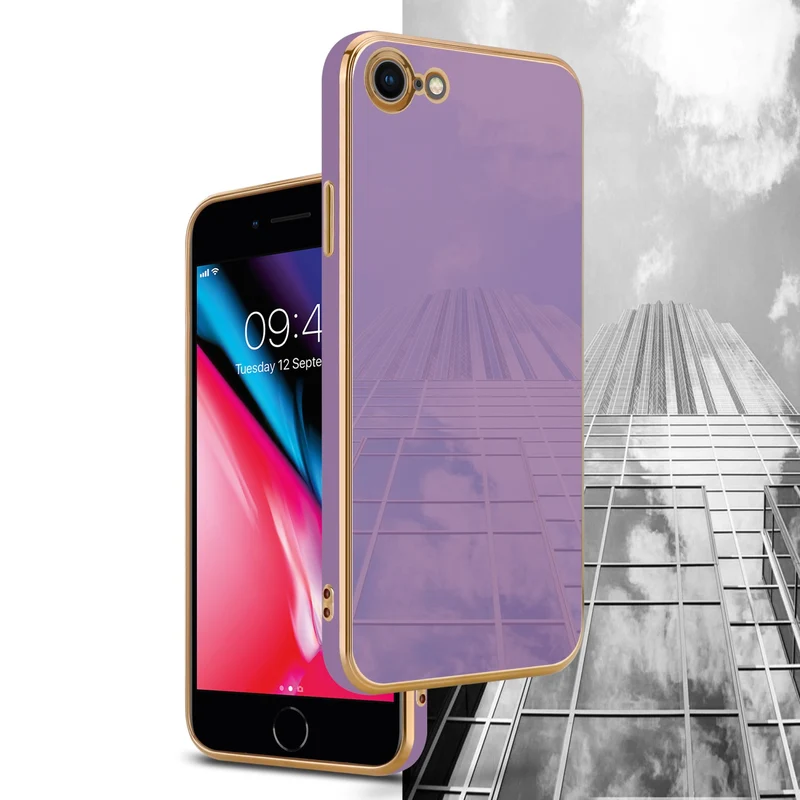 Cadorabo Hülle kompatibel mit Apple iPhone 7 / 7S / 8 / SE 2020 TPU Silikon Case Cover