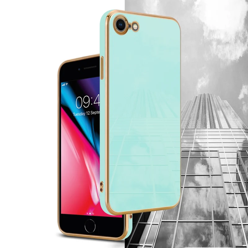 Cadorabo Hülle kompatibel mit Apple iPhone 7 / 7S / 8 / SE 2020 TPU Silikon Case Cover