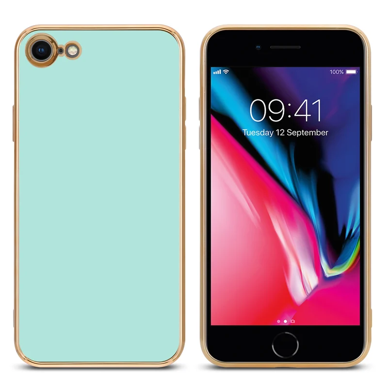 Cadorabo Hülle kompatibel mit Apple iPhone 7 / 7S / 8 / SE 2020 TPU Silikon Case Cover