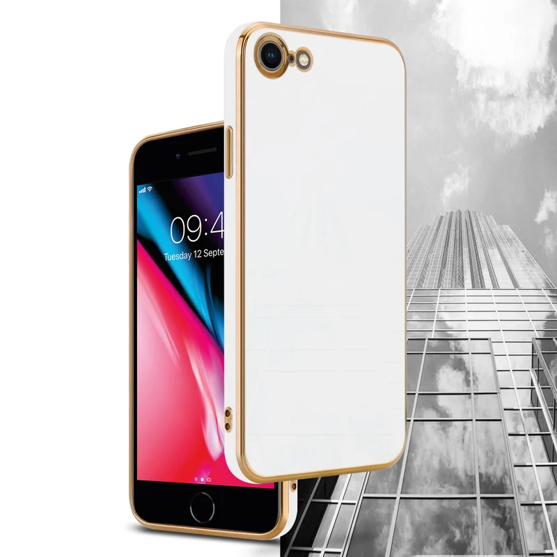 Cadorabo Hülle kompatibel mit Apple iPhone 7 / 7S / 8 / SE 2020 TPU Silikon Case Cover