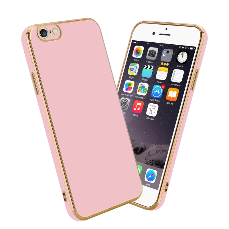 Cadorabo Hülle kompatibel mit Apple iPhone 6 PLUS / 6S PLUS TPU Silikon Case Cover