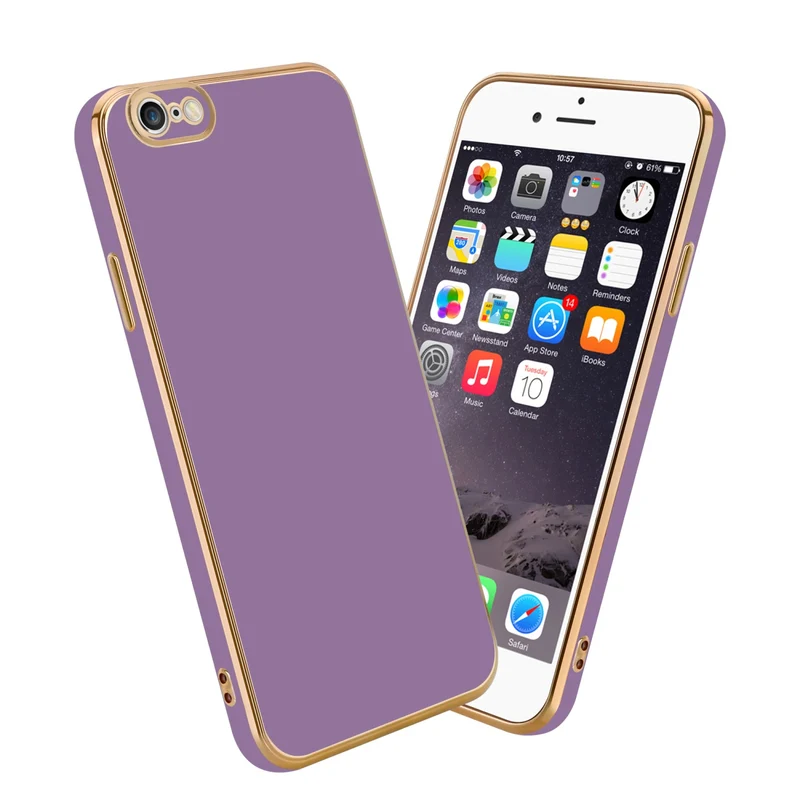 Cadorabo Hülle kompatibel mit Apple iPhone 6 PLUS / 6S PLUS TPU Silikon Case Cover