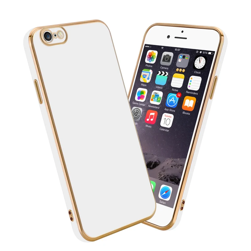Cadorabo Hülle kompatibel mit Apple iPhone 6 PLUS / 6S PLUS TPU Silikon Case Cover