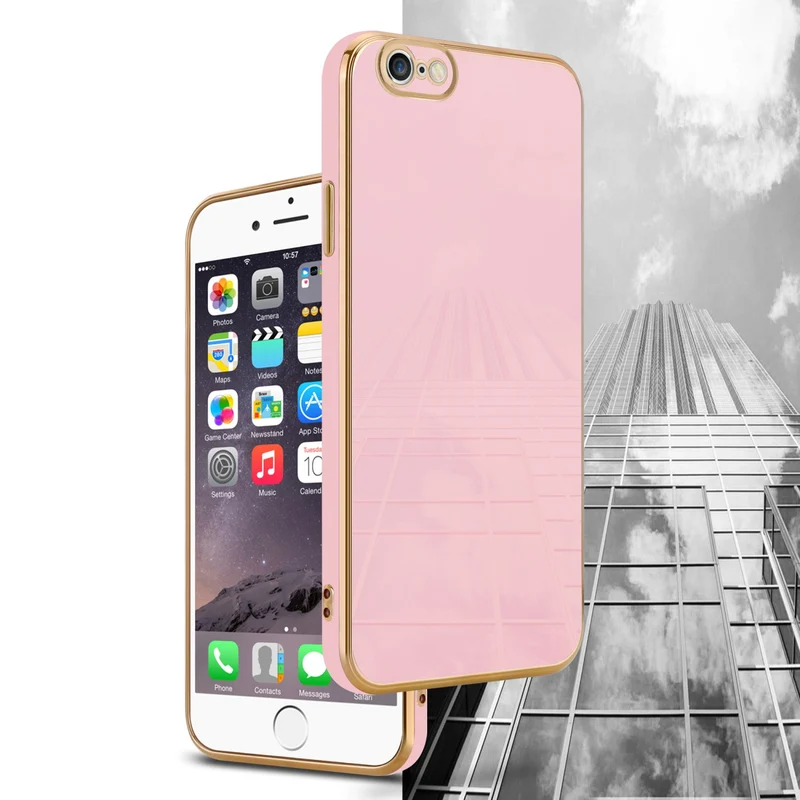 Cadorabo Hülle kompatibel mit Apple iPhone 6 PLUS / 6S PLUS TPU Silikon Case Cover