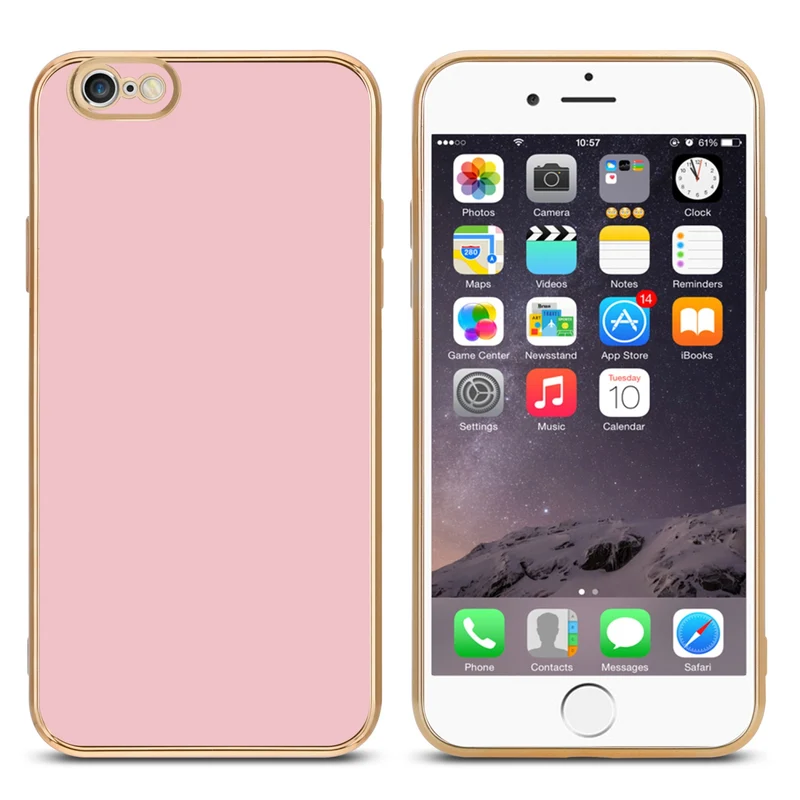 Cadorabo Hülle kompatibel mit Apple iPhone 6 PLUS / 6S PLUS TPU Silikon Case Cover