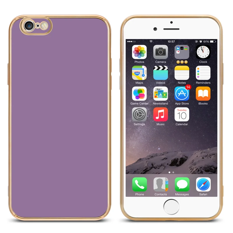 Cadorabo Hülle kompatibel mit Apple iPhone 6 PLUS / 6S PLUS TPU Silikon Case Cover