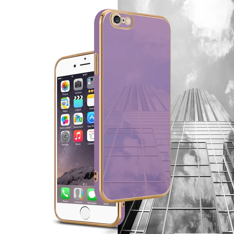 Cadorabo Hülle kompatibel mit Apple iPhone 6 PLUS / 6S PLUS TPU Silikon Case Cover