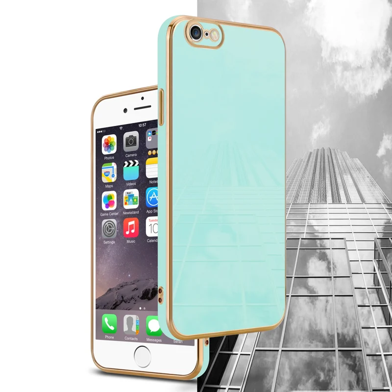 Cadorabo Hülle kompatibel mit Apple iPhone 6 PLUS / 6S PLUS TPU Silikon Case Cover