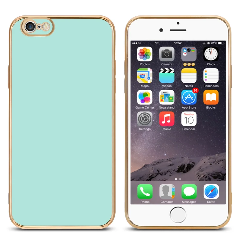 Cadorabo Hülle kompatibel mit Apple iPhone 6 PLUS / 6S PLUS TPU Silikon Case Cover