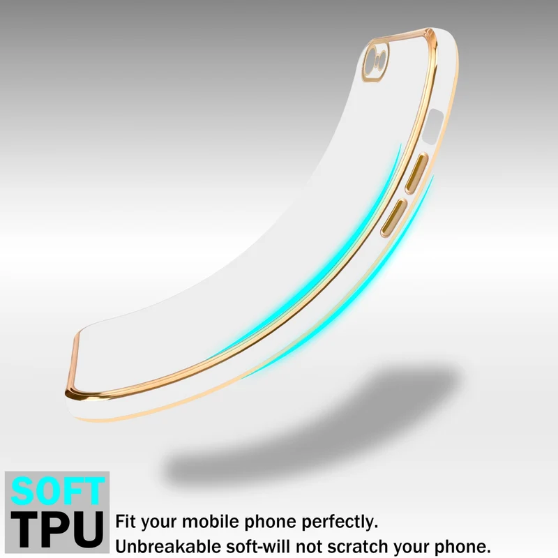 Cadorabo Hülle kompatibel mit Apple iPhone 6 PLUS / 6S PLUS TPU Silikon Case Cover