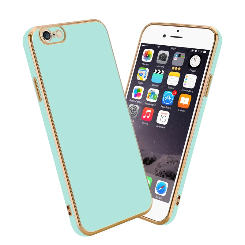 Cadorabo Hülle kompatibel mit Apple iPhone 6 / 6S TPU Silikon Case Cover