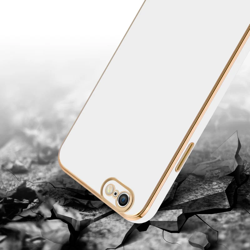 Cadorabo Hülle kompatibel mit Apple iPhone 6 / 6S TPU Silikon Case Cover