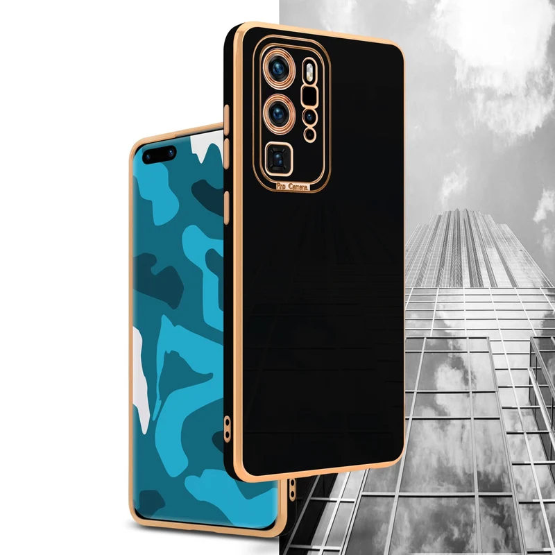 Cadorabo Hülle kompatibel mit Huawei P40 PRO / P40 PRO+ TPU Silikon Case Cover