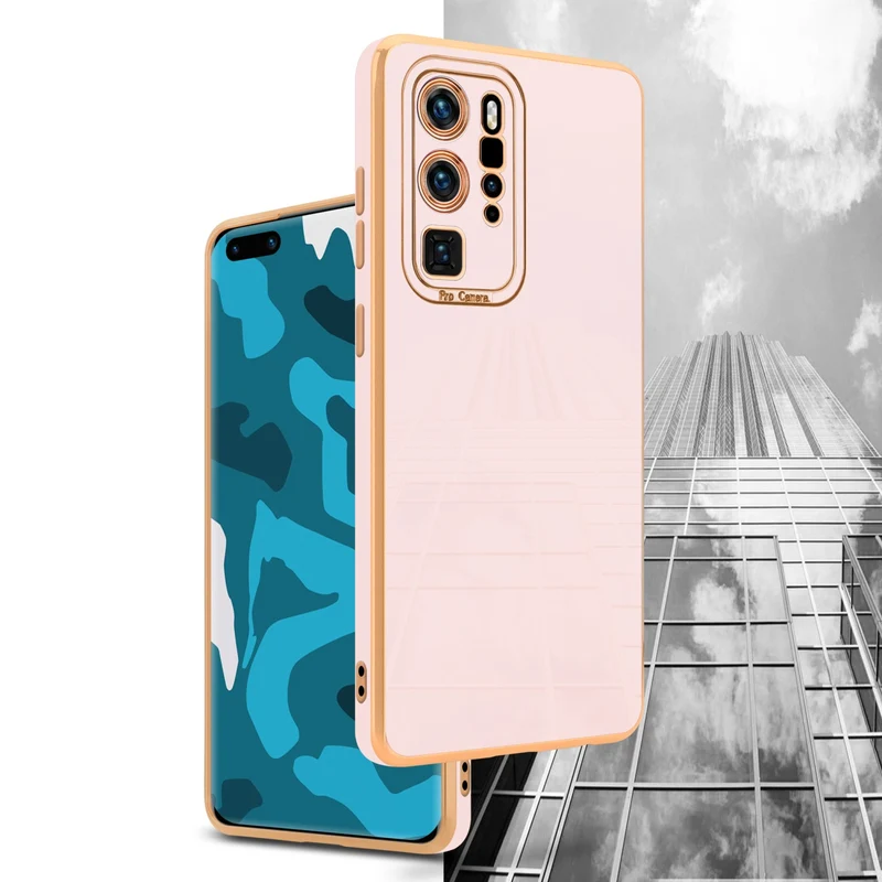 Cadorabo Hülle kompatibel mit Huawei P40 PRO / P40 PRO+ TPU Silikon Case Cover