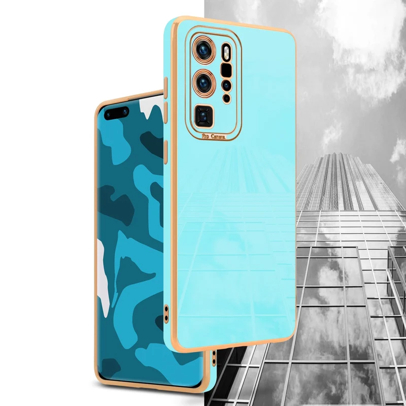 Cadorabo Hülle kompatibel mit Huawei P40 PRO / P40 PRO+ TPU Silikon Case Cover