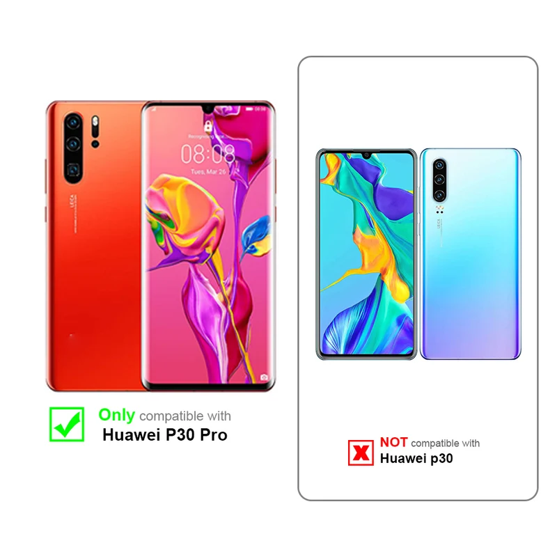 Cadorabo Hülle kompatibel mit Huawei P30 PRO TPU Silikon Case Cover