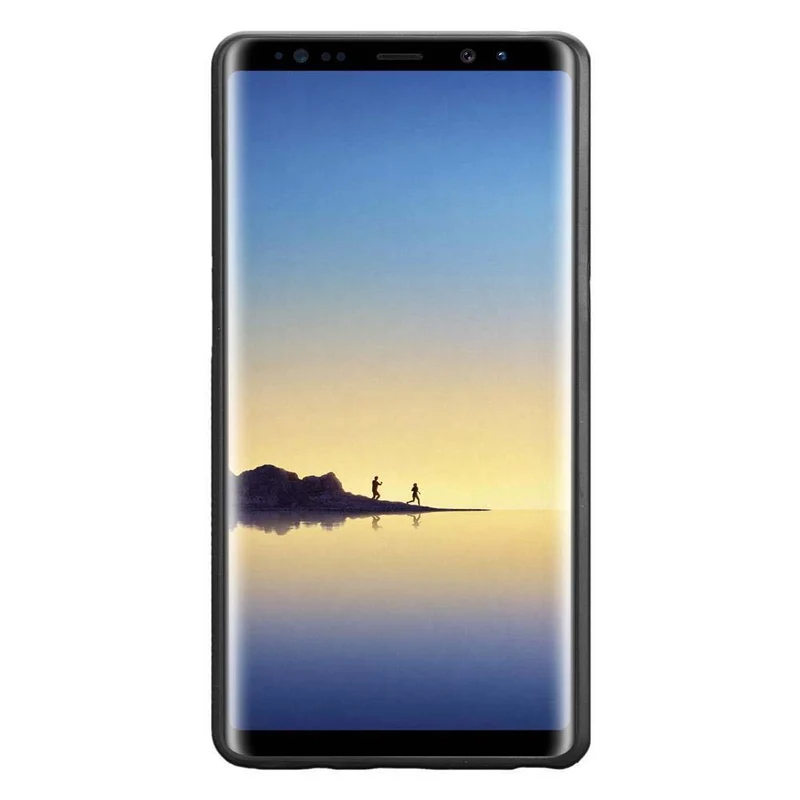 Cadorabo Hülle kompatibel mit Samsung Galaxy NOTE 8 Outdoor Hybrid Schutzhülle mit extra Grip Anti Rutsch Oberfläche im Triangle Design aus Silikon und Kunststoff