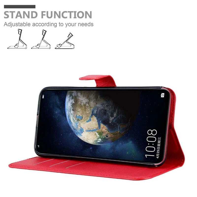 Cadorabo Hülle kompatibel mit Honor MAGIC 2 Schutzhülle mit Magnetverschluss, Standfunktion und Kartenfach