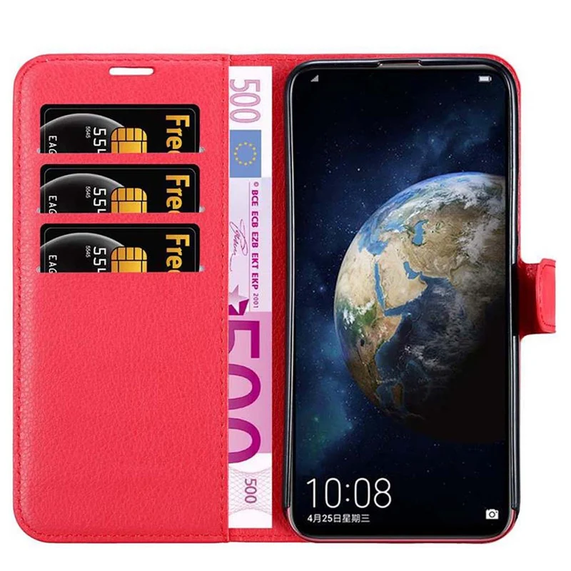 Cadorabo Hülle kompatibel mit Honor MAGIC 2 Schutzhülle mit Magnetverschluss, Standfunktion und Kartenfach