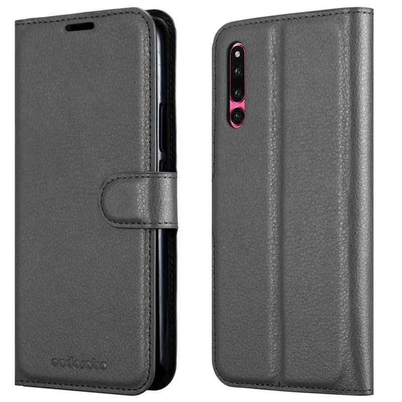 Cadorabo Hülle kompatibel mit Honor MAGIC 2 Schutzhülle mit Magnetverschluss, Standfunktion und Kartenfach