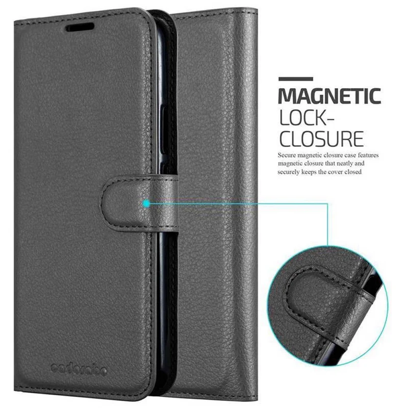 Cadorabo Hülle kompatibel mit Honor MAGIC 2 Schutzhülle mit Magnetverschluss, Standfunktion und Kartenfach