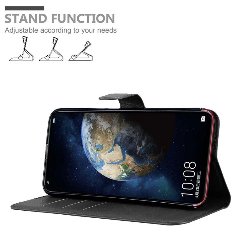 Cadorabo Hülle kompatibel mit Honor MAGIC 2 Schutzhülle mit Magnetverschluss, Standfunktion und Kartenfach