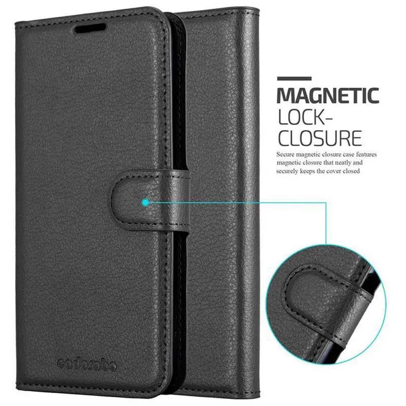 Cadorabo Hülle kompatibel mit Xiaomi Mi A2 LITE / RedMi 6 PRO Schutzhülle mit Magnetverschluss, Standfunktion und Kartenfach