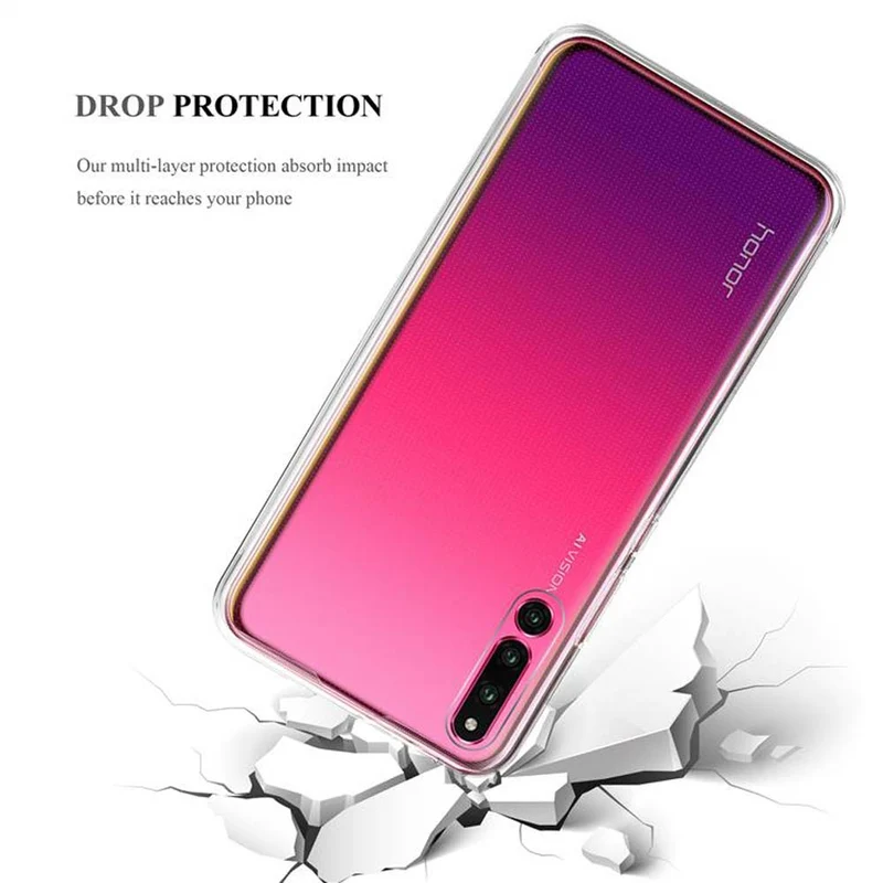 Cadorabo Hülle kompatibel mit Honor MAGIC 2 Schutzhülle aus flexiblem TPU Silikon