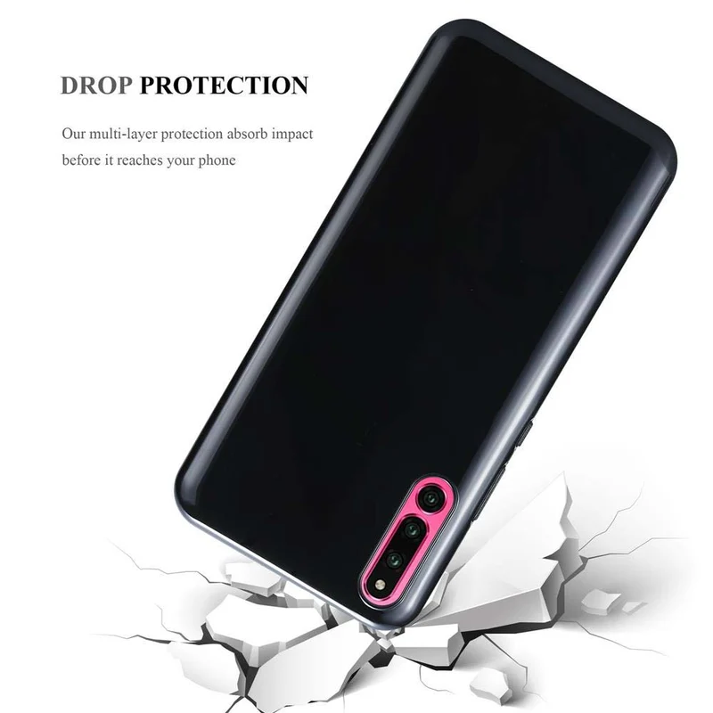 Cadorabo Hülle kompatibel mit Honor MAGIC 2 Schutzhülle aus flexiblem TPU Silikon