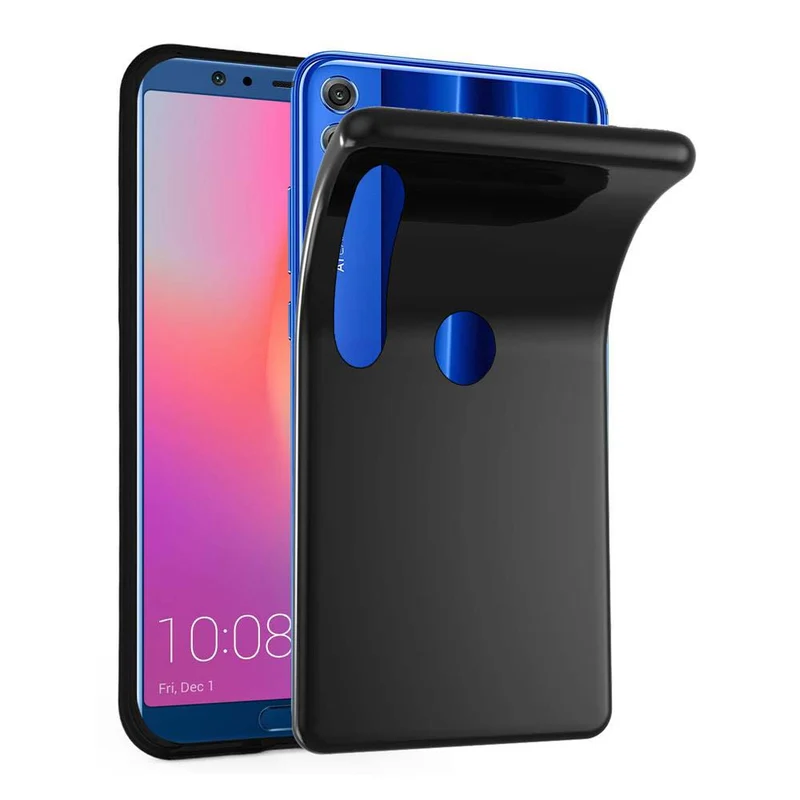 Cadorabo Hülle kompatibel mit Honor 10 LITE / Huawei P SMART 2019 Schutzhülle aus flexiblem TPU Silikon