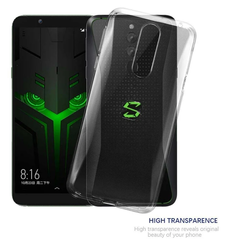 Cadorabo Hülle kompatibel mit Xiaomi BLACK SHARK 2 Schutzhülle aus flexiblem TPU Silikon