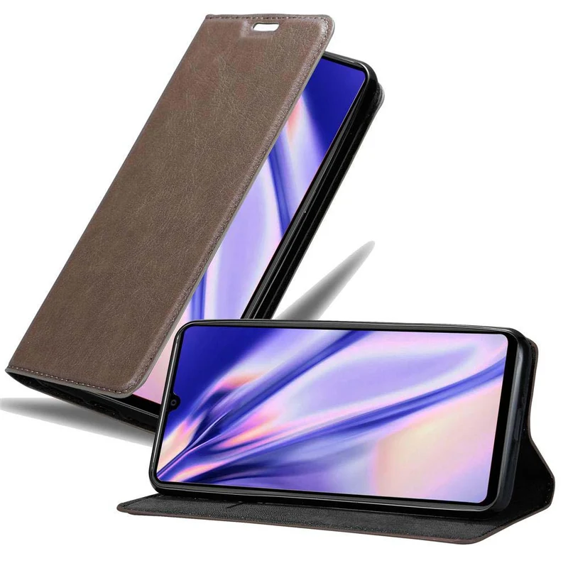 Cadorabo Hülle kompatibel mit Huawei MATE 20 Schutzhülle mit Magnetverschluss, Standfunktion und Kartenfach