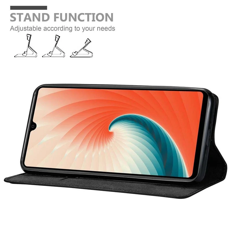 Cadorabo Hülle kompatibel mit Huawei MATE 20 Schutzhülle mit Magnetverschluss, Standfunktion und Kartenfach