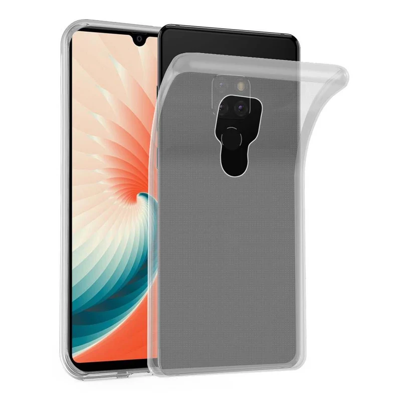 Cadorabo Hülle kompatibel mit Huawei MATE 20 Schutzhülle aus flexiblem TPU Silikon