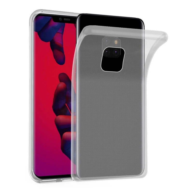 Cadorabo Hülle kompatibel mit Huawei MATE 20 PRO Schutzhülle aus flexiblem TPU Silikon