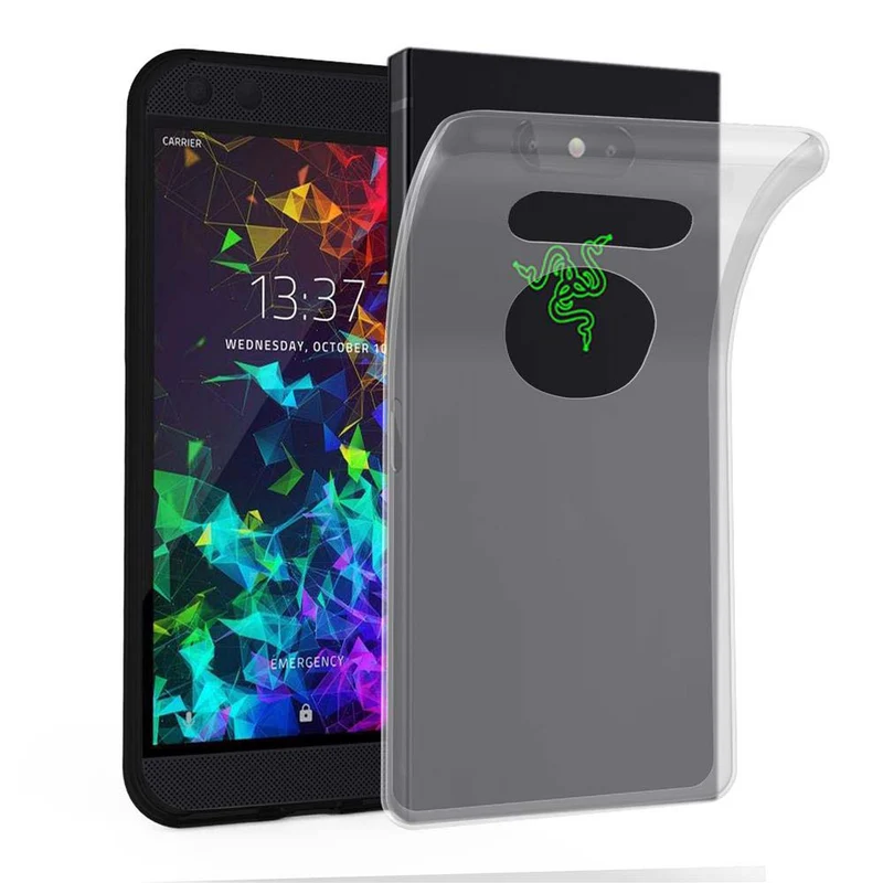 Cadorabo Hülle kompatibel mit Razer Phone 2 Schutzhülle aus flexiblem TPU Silikon